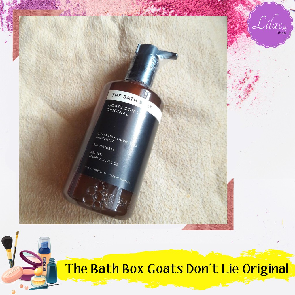 THE BATH BOX GOATS DON'T LIE ORIGINAL