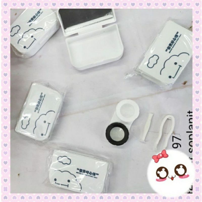 TEMPAT SOFTLENS MINI BEAR POLOS