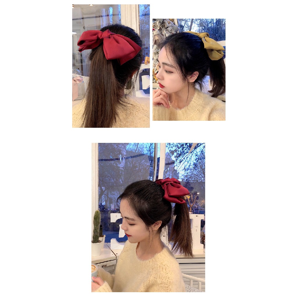 ☛TK☚ R183 Jepit Rambut Pita Besar Korea Fashion Aksesoris Jepitan Hair Clip Jepitan Pita Aksesori