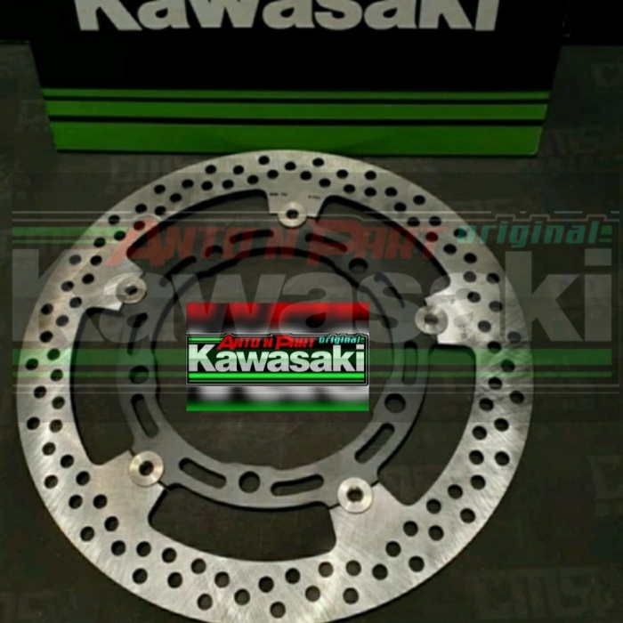 piringan cakram depan zx25r original kawasaki