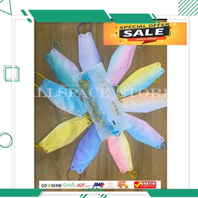 Kf94 CAREION Pelangi Rainbow - Kf94 Careion Isi 10pcs