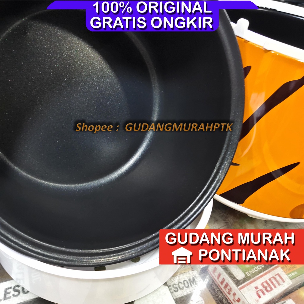 Ricecooker Cosmos CRJ 3307 T Motif Tiara si Harimau FABELIA magicom penanak nasi