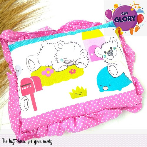 Bantal Bayi Medium/Bantal Bayi Lucu/Karakter Anak/Baby Pillow/Uk 26x35