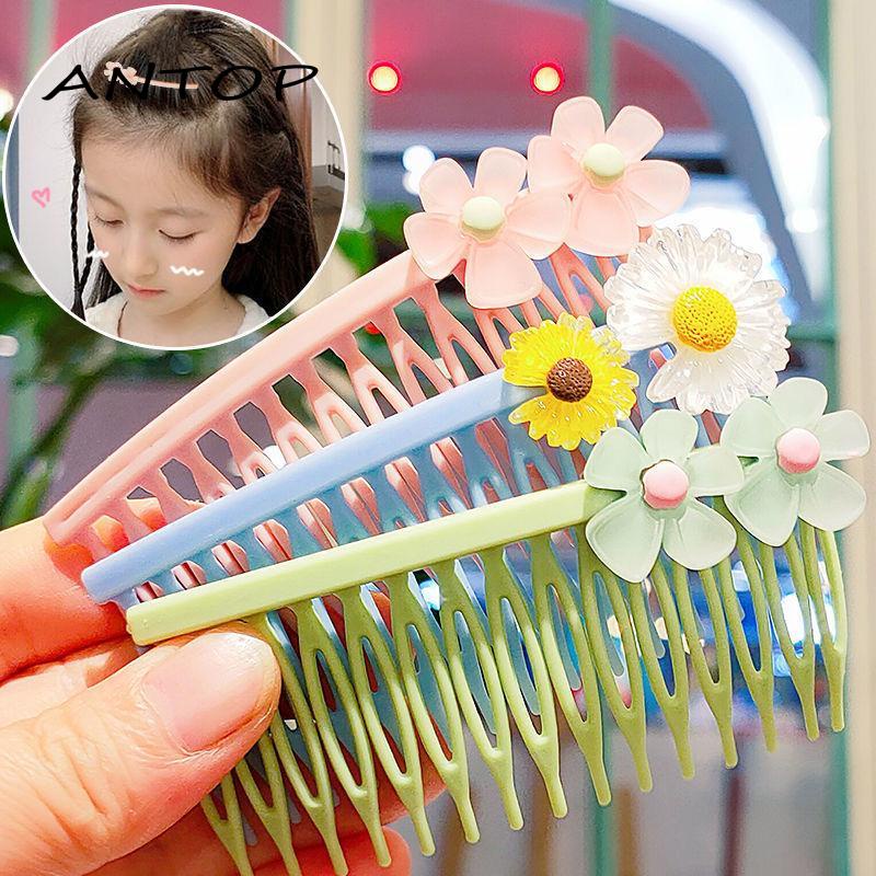 Sisir Jepit Rambut Poni Anti slip Untuk Anak Perempuan