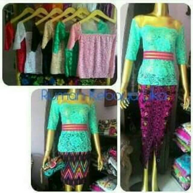 Kebaya bali satu set