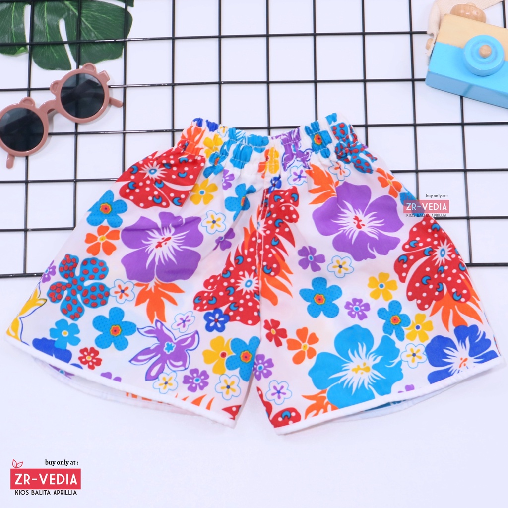 Summer Pants Kids uk 1-3 tahun / Celana Pendek Anak Laki Perempuan Harian Bawahan Hawaii Pants