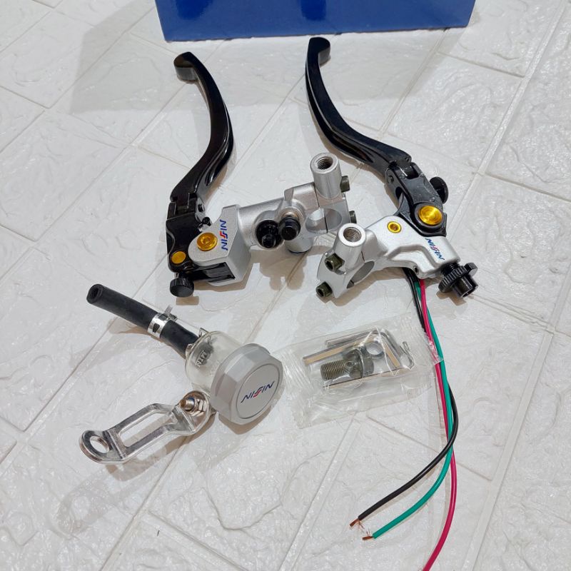 MASTER REM ASSY NISSIN BABET NOT CNC UNIVERSAL BEAT MIO AEROX VIXION RX KING MX NINJA VERZA DLL-Tabung PISAH