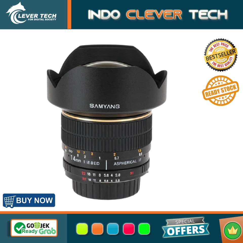 Samyang For Nikon 14mm f/2.8 IF ED UMC Aspherical AE