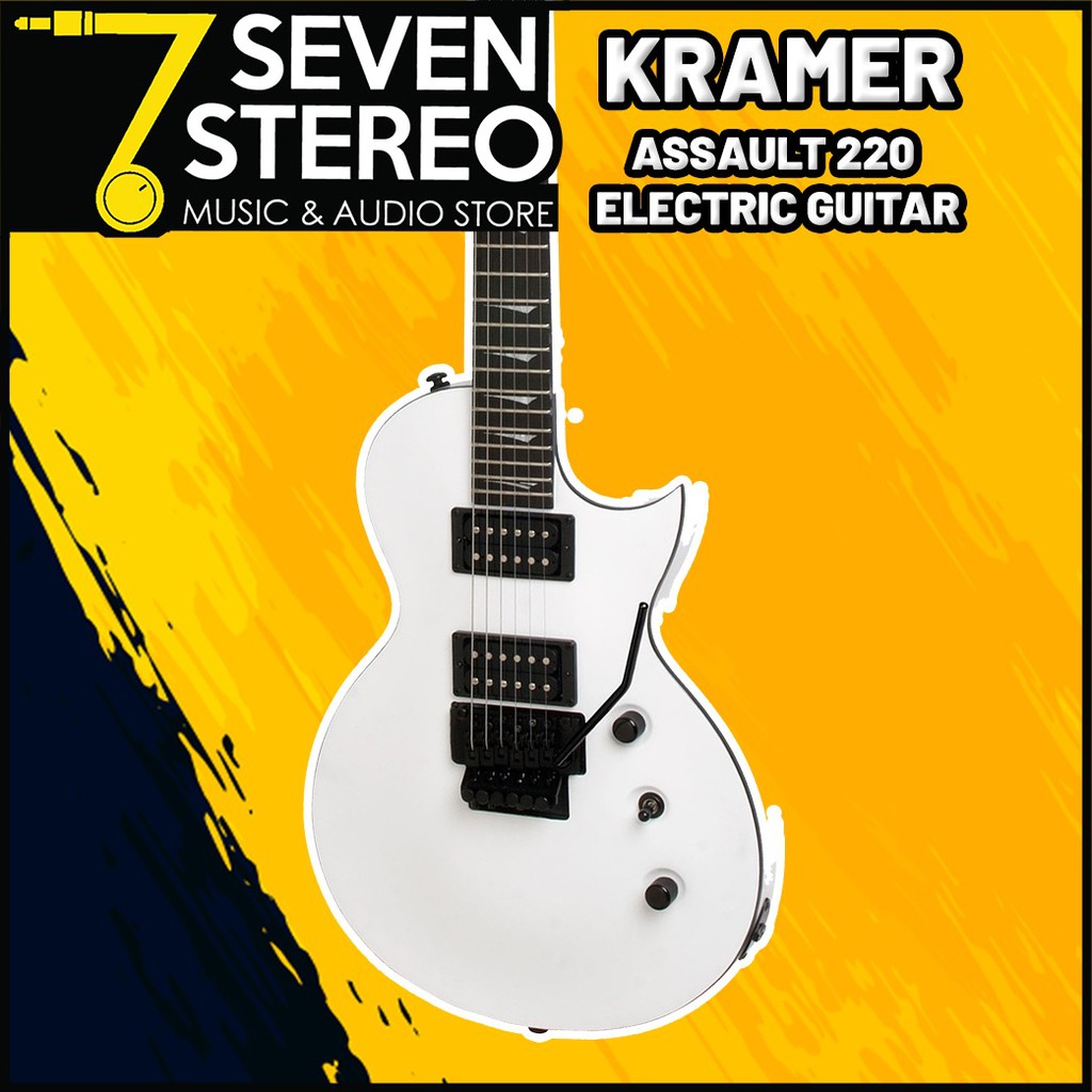 Kramer Assault 220 Electric Guitar Alpine White