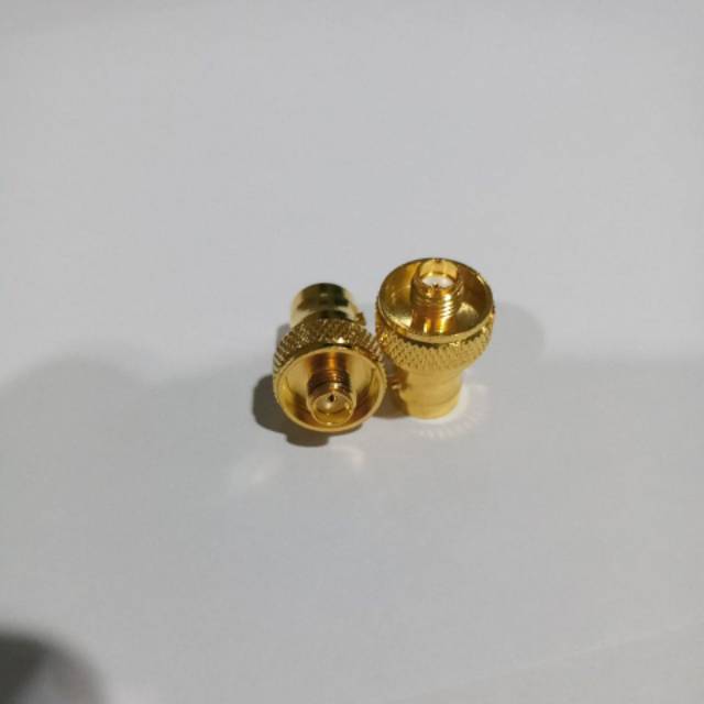 Konektor Female to BNC, connector sambungan baofeng ke BNC Tk 21 cewek ht china cina kuning tk21