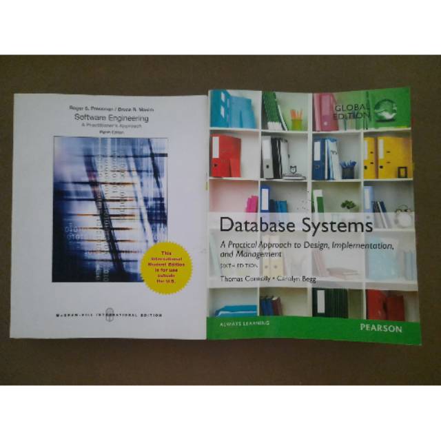 Buku Software Engineering Roger S Pressman 8th Edition Database Systems Pearson 6th Edition Shopee Indonesia