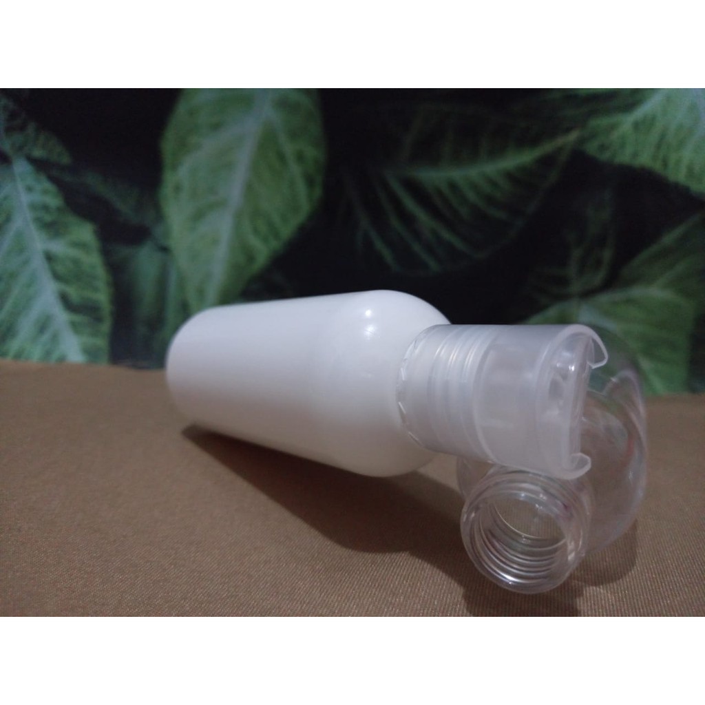 Botol presstop 60ml putih