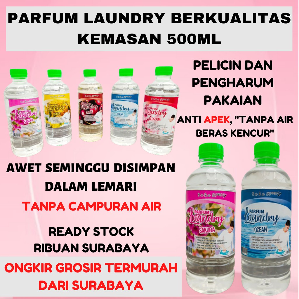 (STRONG) PARFUM LAUNDRY 500ML GRADE A by Joker Pro