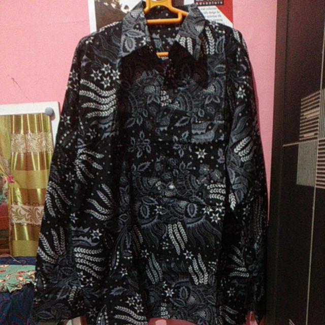 Size M L Xl Xxl Xxxl Bswart Batik Hrb026 Kenongo Hem Pendek Padi Pekalongan M L Xl Batik Pria Murahl