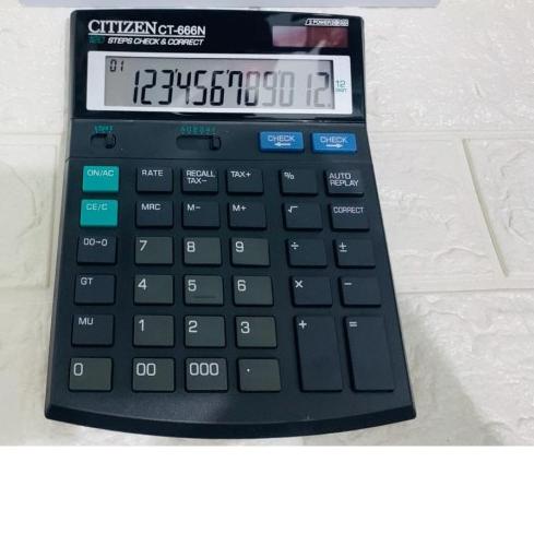 

➣ KALKULATOR CITIZEN CT 666 N - CALCULATOR TYPE CT 666 N ✾