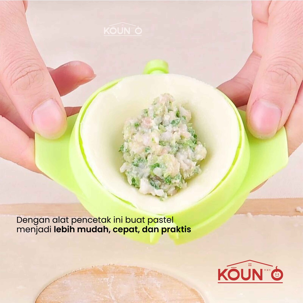 Alat Cetak Pastel Pembuat Pangsit Cetakan Mold Dimsum Molding Gyoza Pencetak Pangsit Dumpling Maker