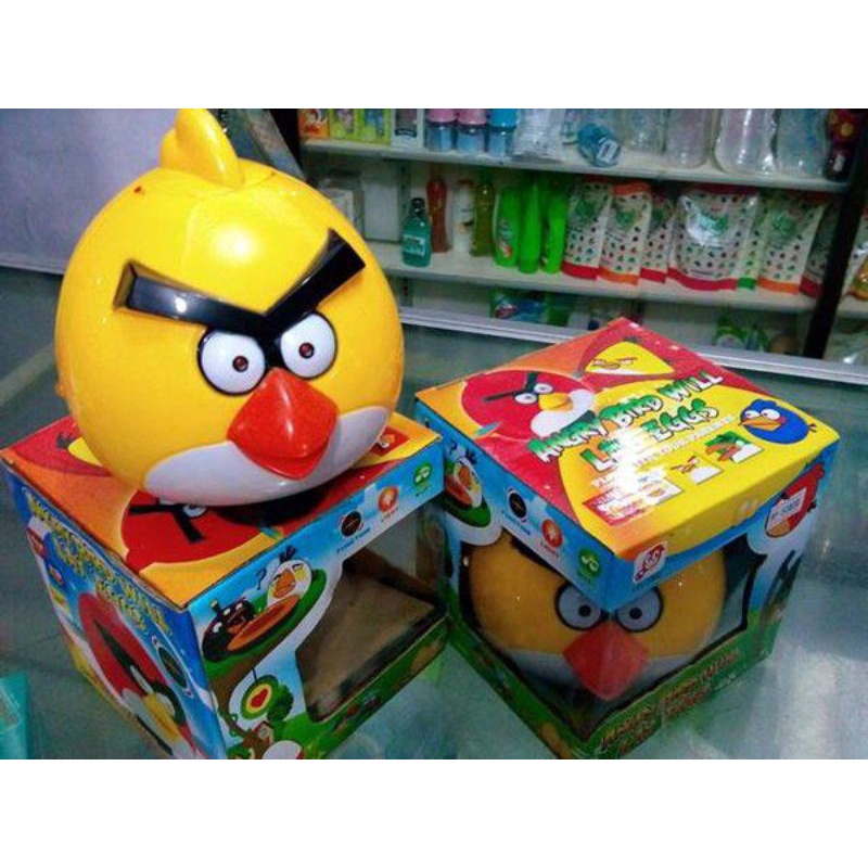 angry bird bertelur