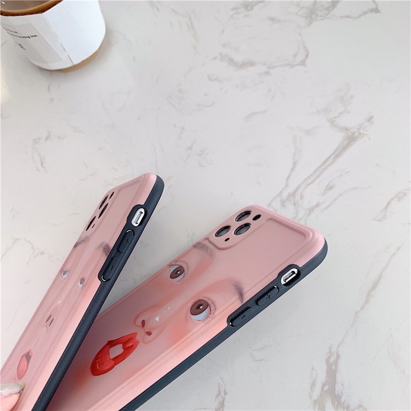 Face Case Iphone SE 2 11 11pro 11promax 7 7+ 8 8+ X Xs Xr XsMAX 11 pro max 7plus 8plus 8 plus