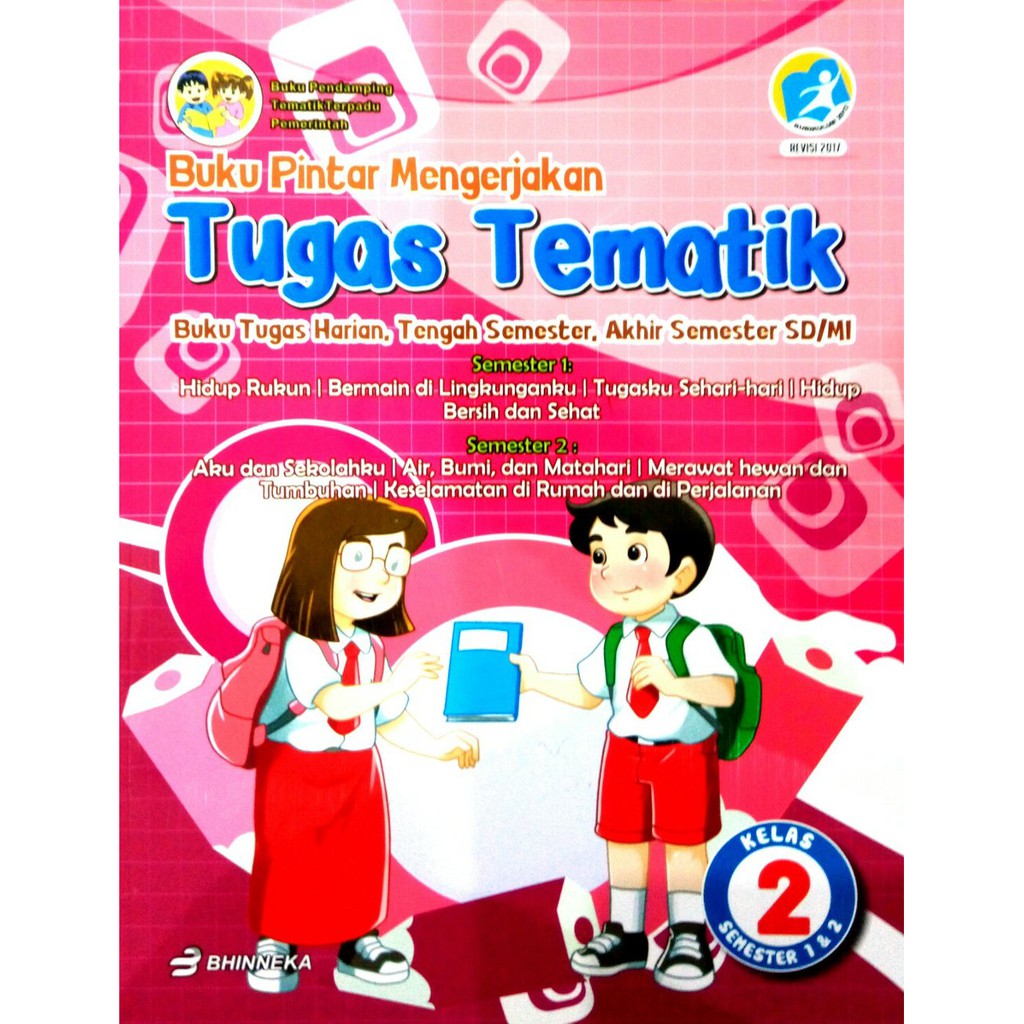 BUKU SOAL TEMATIK SD KELAS 2 SEMESTER 1 dan 2 TEMATIK TERPADU Termurah