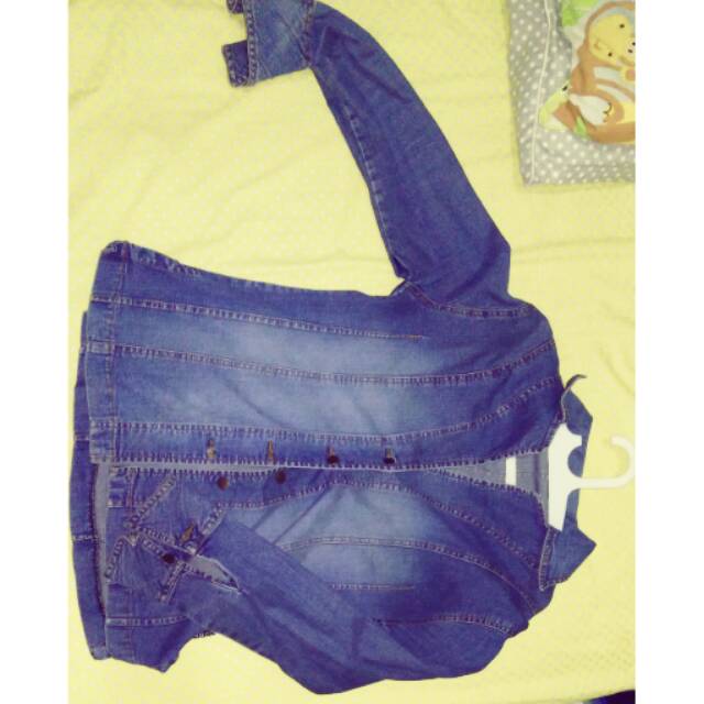 jaket jeans dust- big size XL