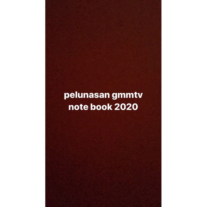 

pelunasan gmmtv notebook 2020