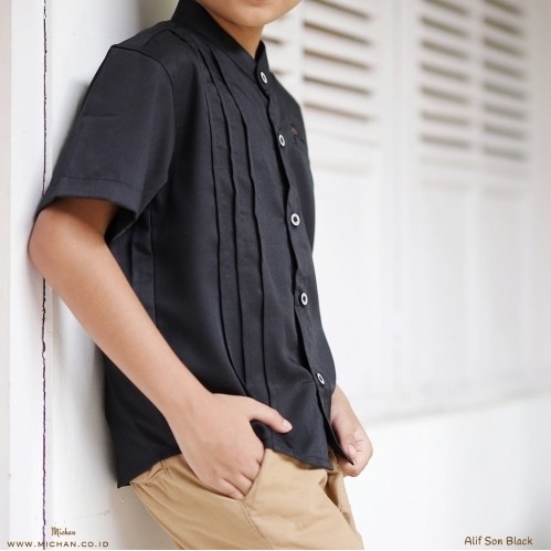 ALIF KOKO KIDS || Kemeja Koko Anak Original by Michan