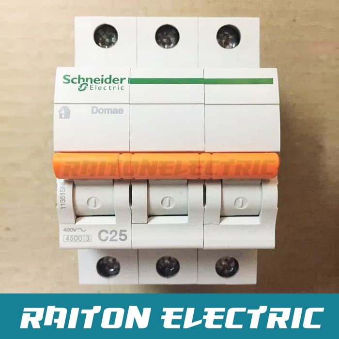 Mcb Domae Schneider 3Phase 25A (Original)