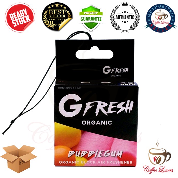 

KAGUMI G-FRESH SCENTS PARFUM MOBIL AROMA BUBBLEGUM
