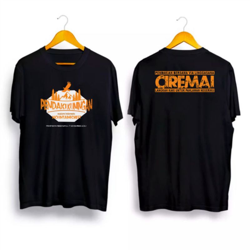 T-Shirt Kaos Pendakian Gunung Ciremai