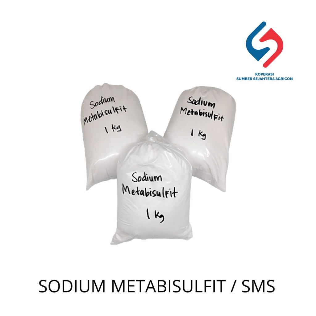 

SMS/ SODIUM METABISULFIT 1 kg Zat Aditif / Bahan Pengawet dan Anti Oksidan untuk Makanan
