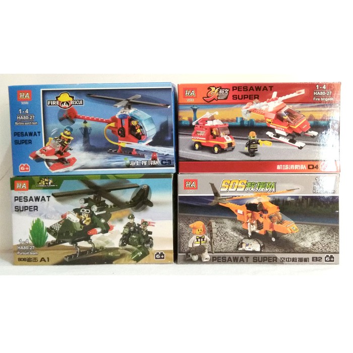 Terlaris Lego figure super murah - Pesawat Super - HA TOYS