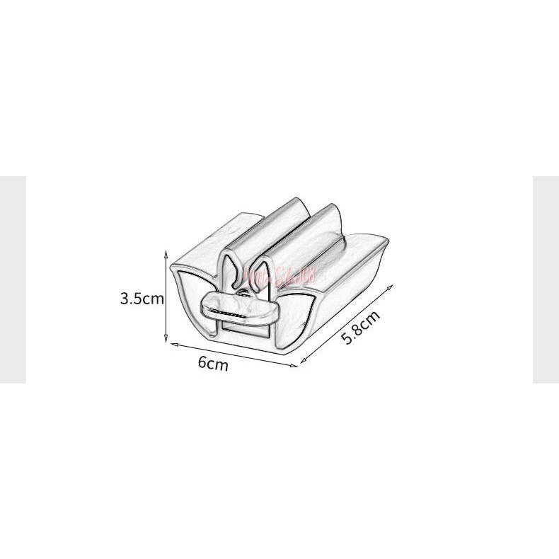 [MS108] PR 16 - Alat Penjepit Odol Pasta Gigi / Penjepit Roll Pasta Gigi / Dispenser Penjepit Pasta Gigi