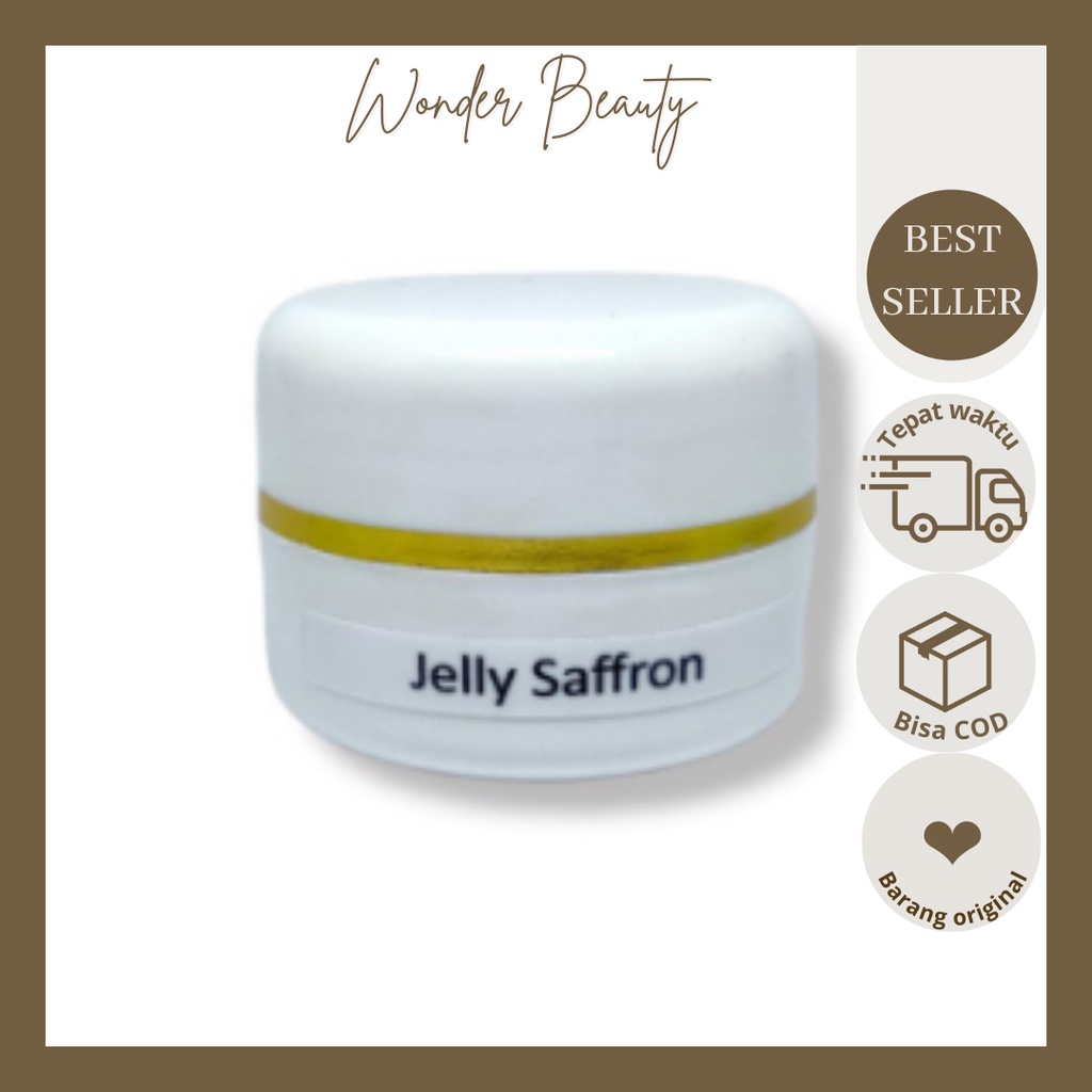 Cream Jelly Saffron Organik Original - Cream jelly - Pemutih Wajah