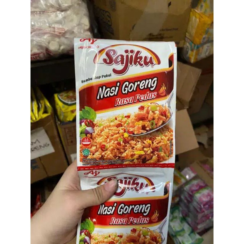 

ecer sajiku bumbu nasi goreng ayam / pedas sachet