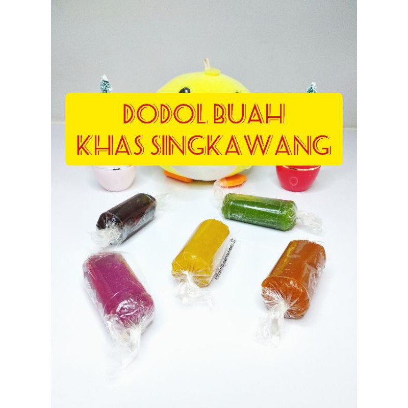 

Dodol Buah Singkawang Siap Makan / Dodol Permen Paket Toples 500gr