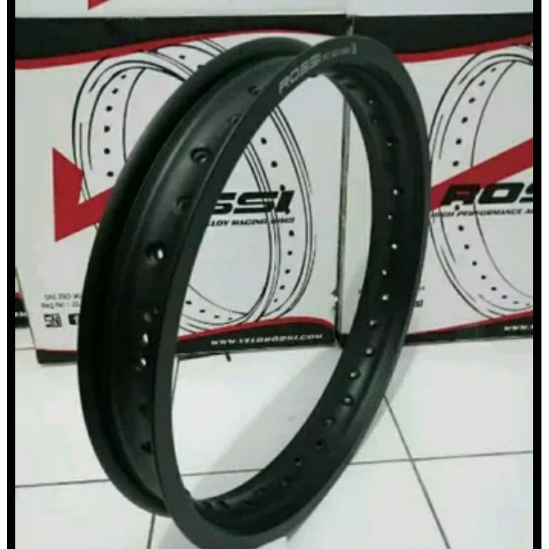 VELG ROSSI R18 185 HITAM LINGKARAN ROSSI