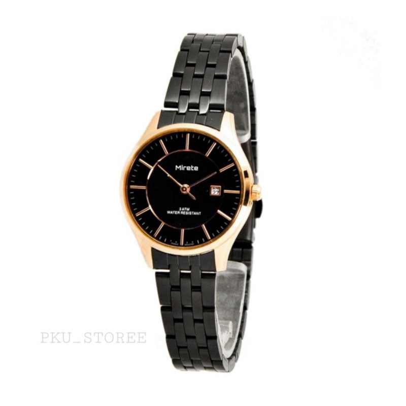 JAM TANGAN WANITA MIRETE_4383 PREMIUM_ JAM TANGAN CEWEK TAHAN AIR WATER RESISITANT_JAM TANGAN MODEL CEWEK MODEL TERBARU BULAT FITUR TANGGAL_JAM TANGAN WANITA STRAP RANTAI FITUR TANGGAL JAM TANGAN CEWEK GOLD, ROSGOLD, PUTIH, HITAM, JAM TANGAN WANITA