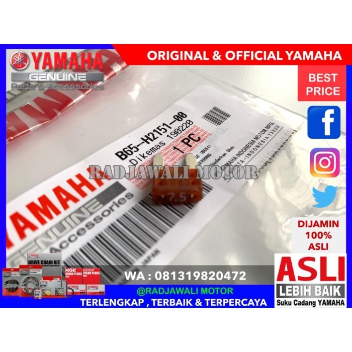 OTOMOTIF SPARE PART MOTOR RJ1152 SEKRING SIKRING 7.5A KECIL AEROX NMAX