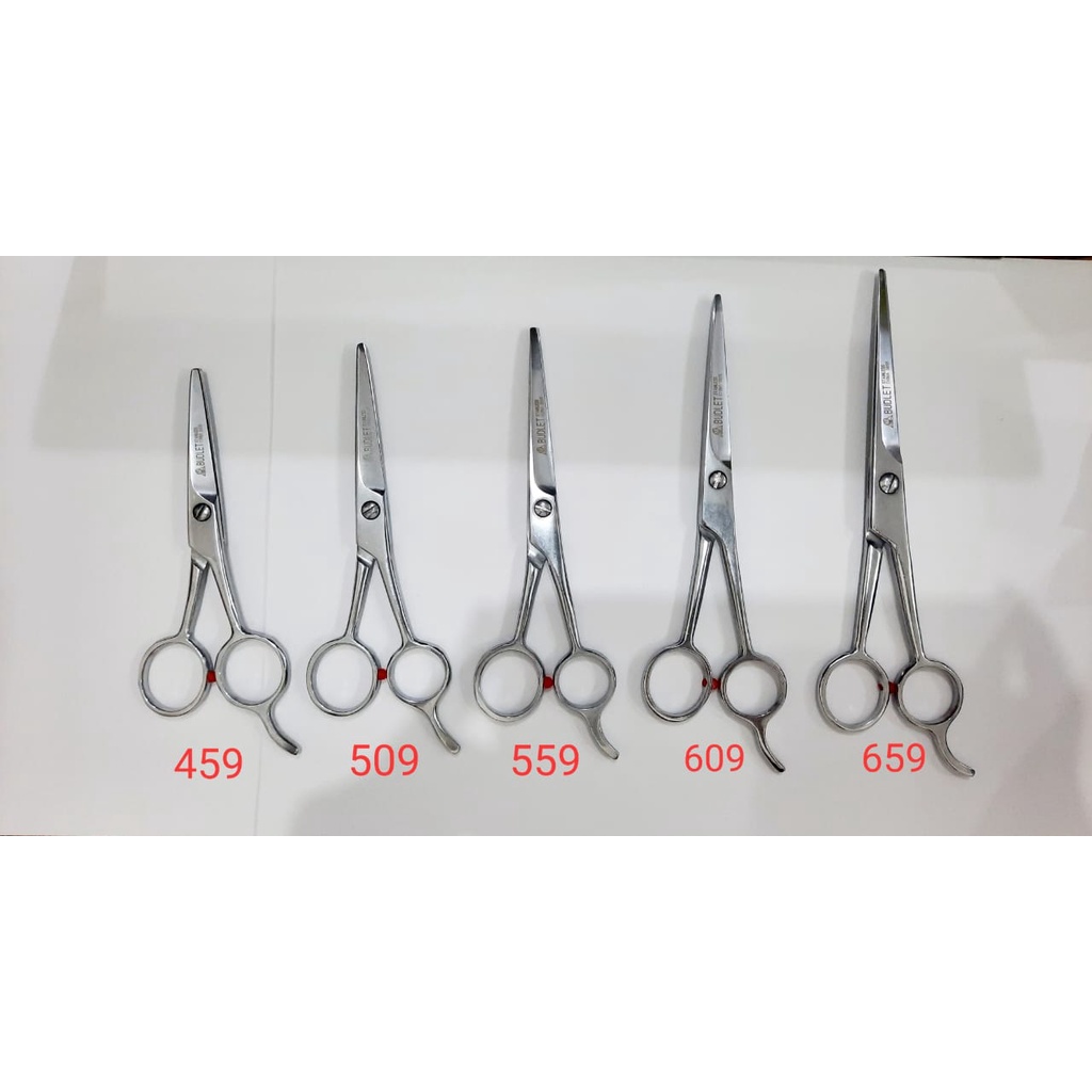 Gunting Salon BUDLET Potong Rambut 459 / 509/ 559/ 609/ 659 Stainless Barbershop Scissors