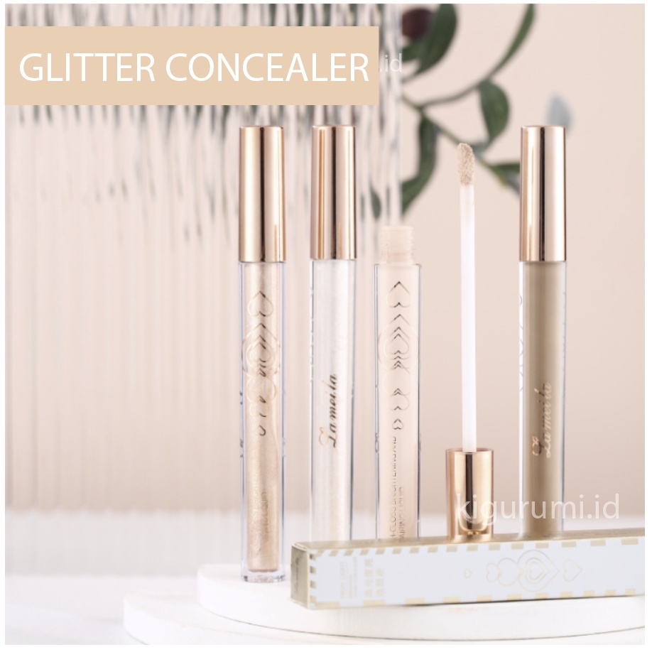 LAMEILA NEW Love Liquid Glitter Concealer High Light Brightens LA095 1050