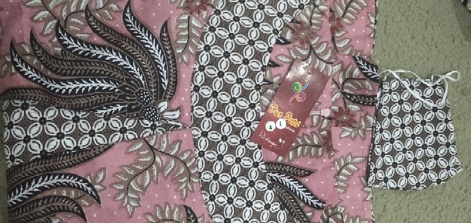 Atasan Batik Wanita Blouse Bolero Pink Terbaru Modern