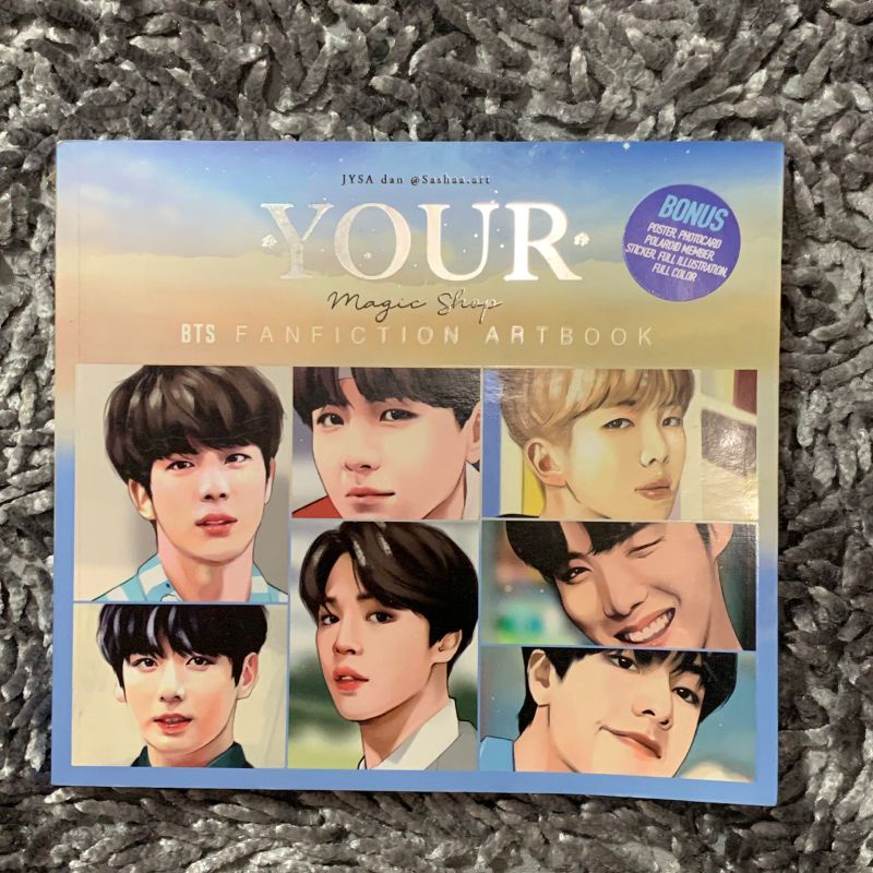 YOUR MAGIC SHOP BTS FANFICTION ARTBOOK PRELOVED