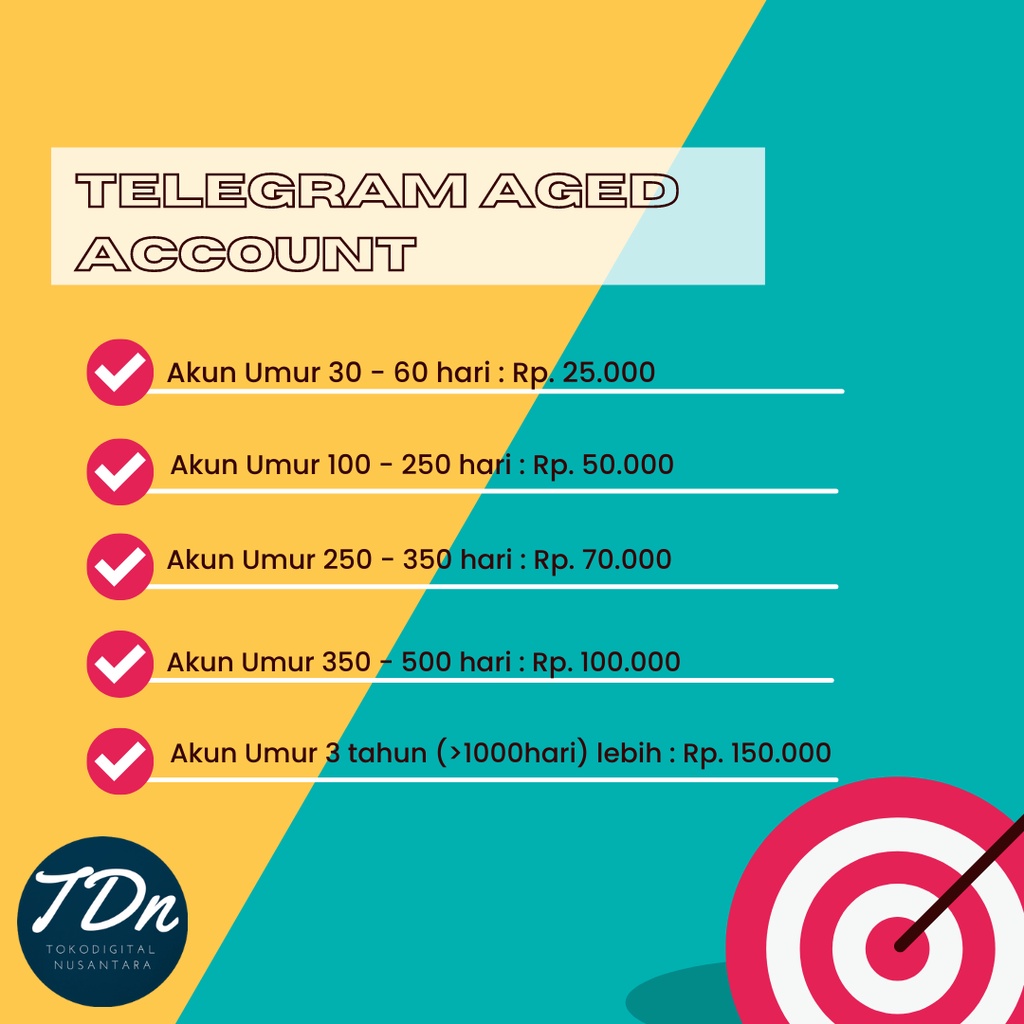 JUAL AKUN TELEGRAM AGED/TUA/BERUMUR