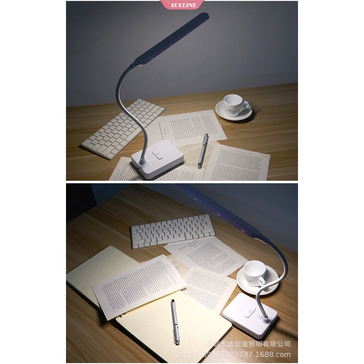 LED Eye Care Lamp Light USB Dimmable Bedside Desk Table Lamp Adjustable Study/Work/Reading Light Ready Stock