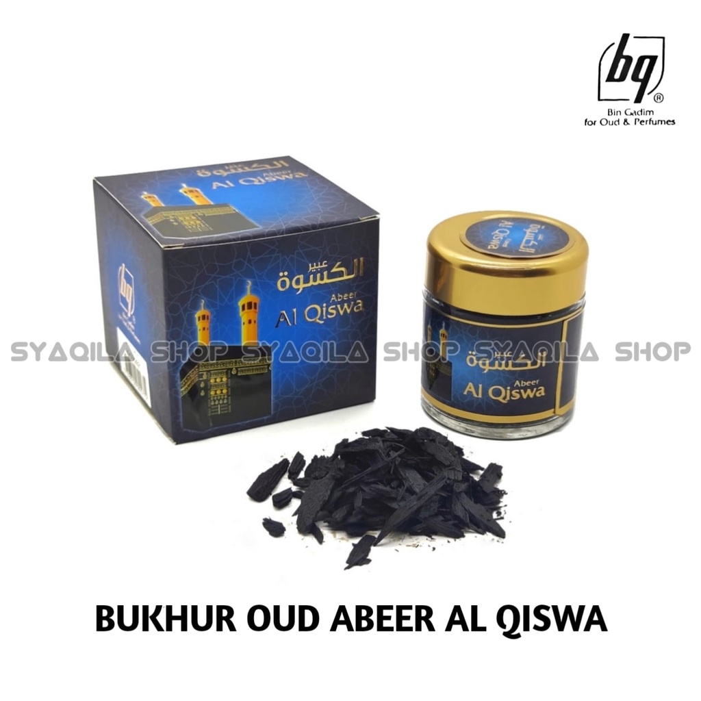 Bukhur Oud Abeer Al Qiswa Bin Gadim BQ Buhur Gahru Kiswah Gaharu Original Import Saudi