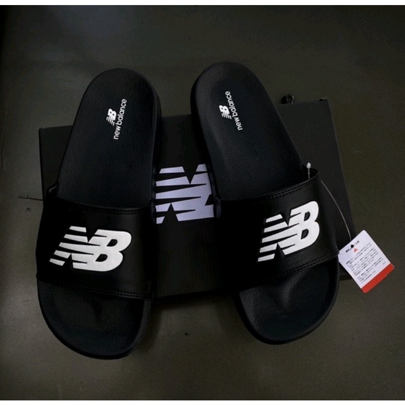 SANDAL SLOP BLACK CASUAL belence DIPAKAI PRIA DAN WANITA