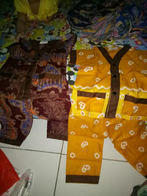 Piyama Batik Pekalongan Bayi & Anak Murah | Motif Dikirim Random!!!