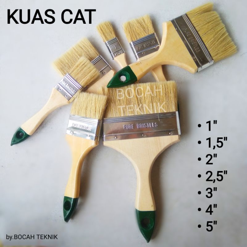 KUAS CAT - kuas lukis - paint brush