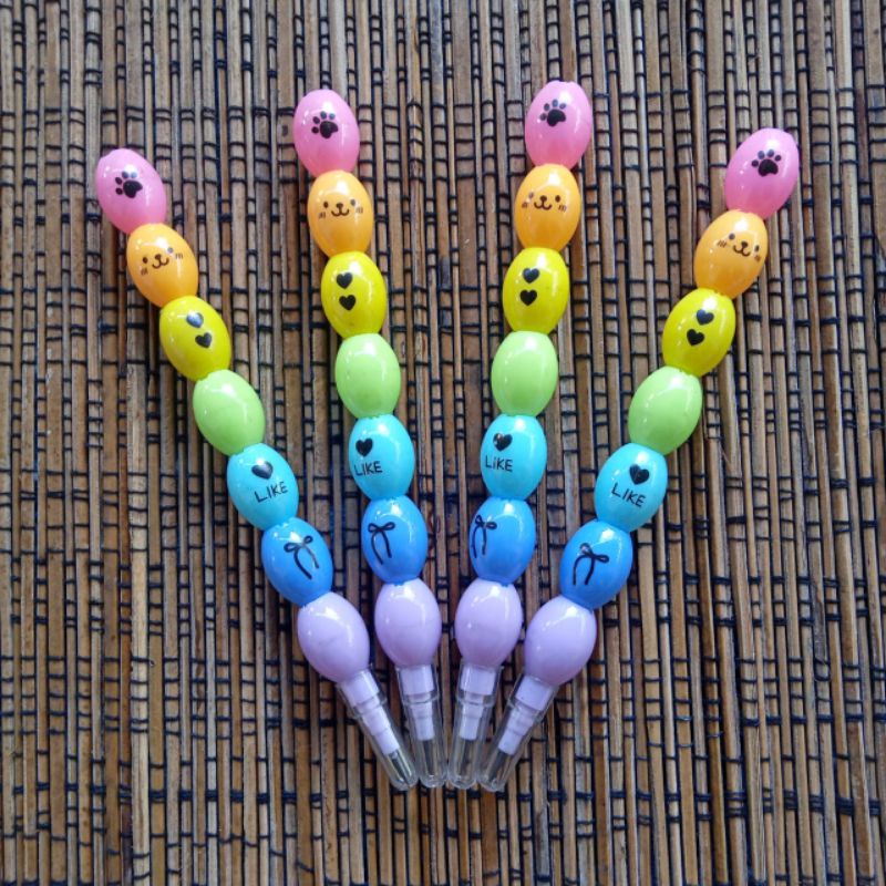 

pensil lantu model sate