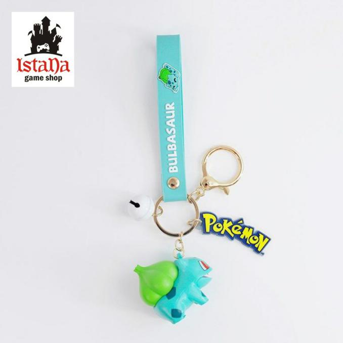 Best Seller] Keychain Pokemon Bulbasaur Gantungan
